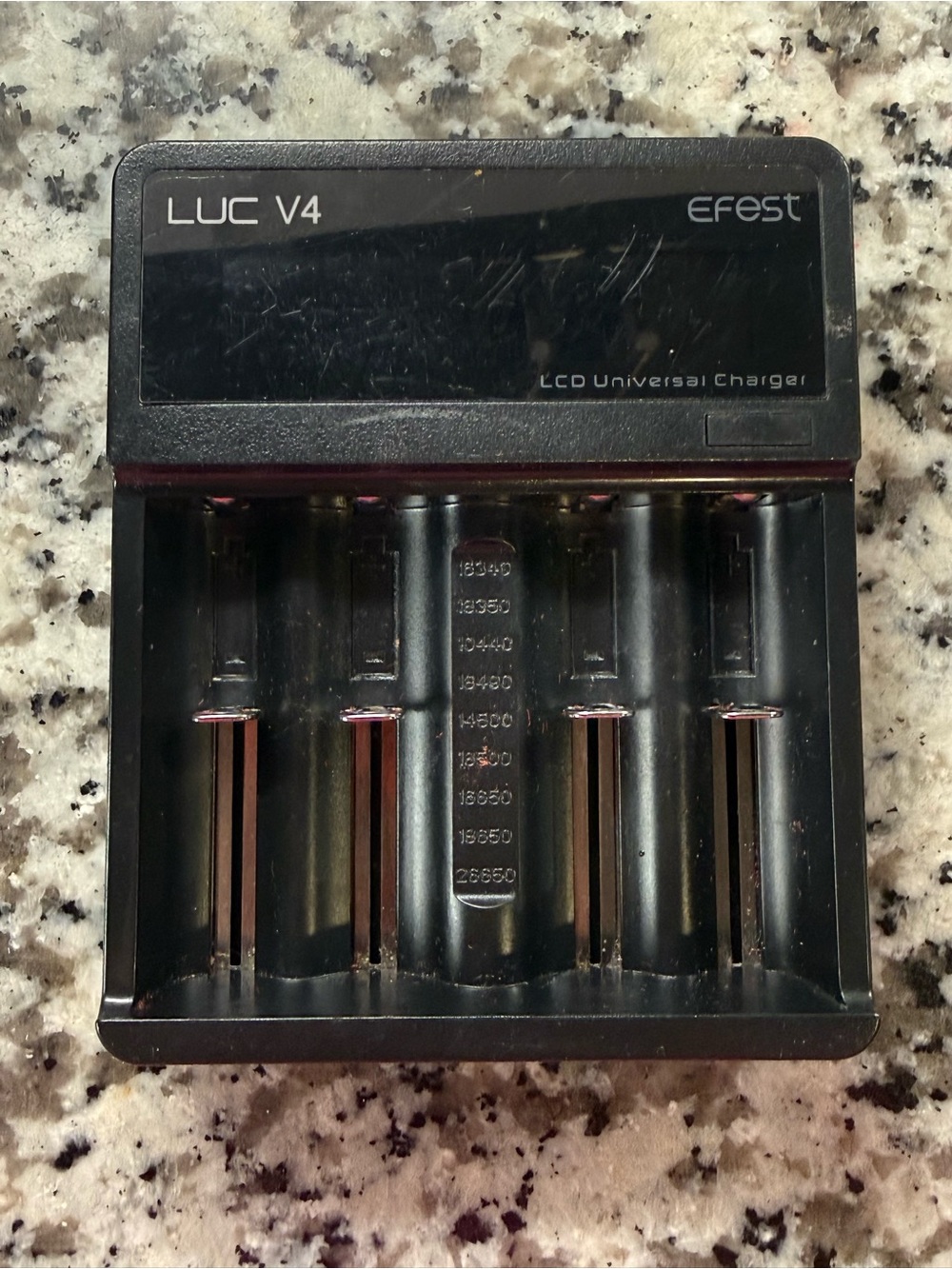 Efest LUC V4 LCD Universal Charger - Black